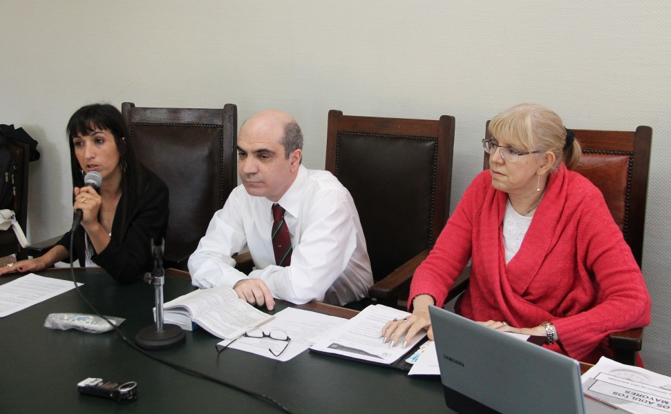 Natalia E. Torres Santomé, Néstor Solari y Lidia Garrido Cordobera