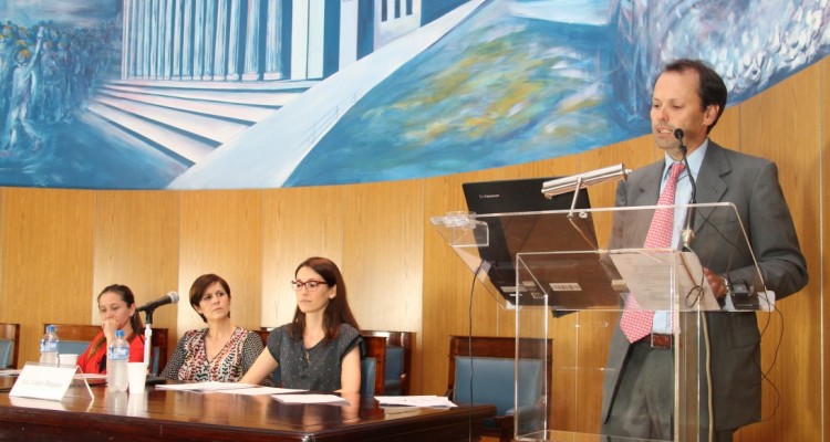 María Roca, Valeria Paz Carabelli, Laura Deanesi y Francisco Castex