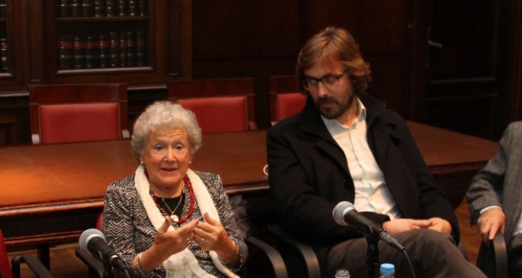 Lucila Galkin, Nora Cortiñas, Martín Sigal y Julio Raffo