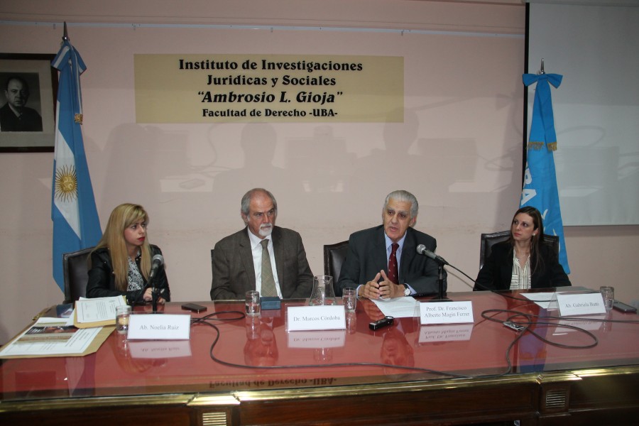 Noelia Ruiz, Marcos M. Córdoba, Francisco Alberto Magin Ferrer y Gabriela Butti