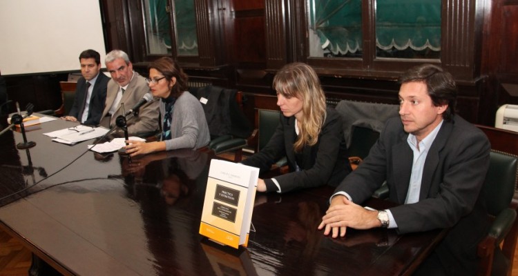 Carlos Calvo Costa, Carlos Eduardo Tambussi, Fabiana Schafrik, Silvina Alonso y Fernando Blanco Muiño