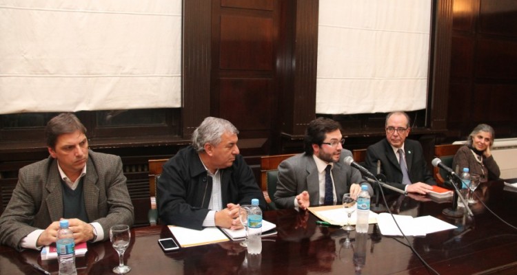 Héctor Iudicissa, Clemente Raimondi, Elian Pregno, Luis Rojas y Mariela Salomé Bacile