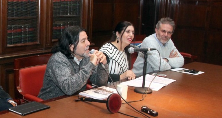 Agustín Parise, Calogero Pizzolo, Ricardo Rabinovich-Berkman, Isabel González Nieves y Enrique Del Percio