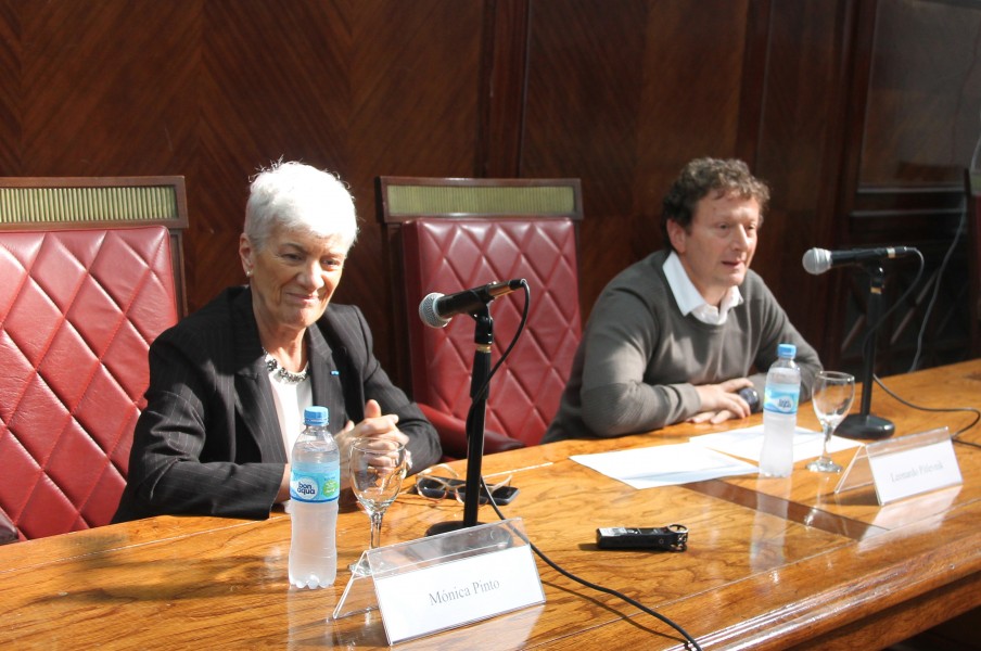 Mónica Pinto y Leonardo Pitlevnik