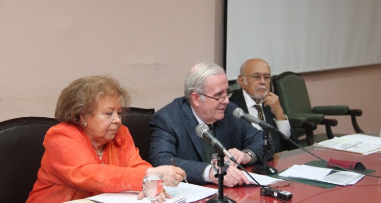 María Isabel Sirito, Tulio Ortiz y Horacio Sanguinetti