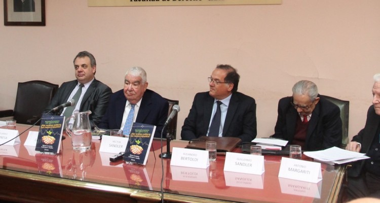 Héctor R. Sandler, Claudio Lutzky, Raúl Cuello, Alejandro Bertoldi, Guillermo Sandler y Antonio Margariti