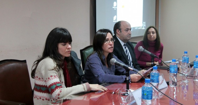 Luciana Scotti, Laura N. Lora, Osvaldo Pitrau y Andrea Gastrón