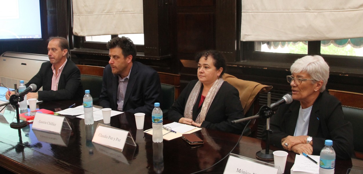 Carlos Beristain, Gastón Chillier, Claudia Paz y Paz y Mónica Pinto