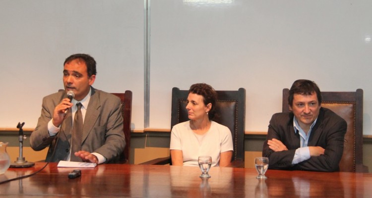 Juan Antonio Seda, Valentina Delich y Andrés Delich