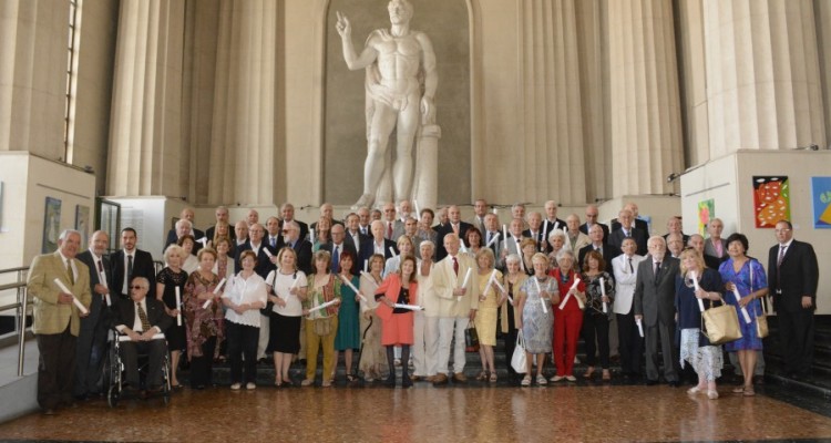 Homenaje a la promoción 1966 en su 50º aniversario de graduación