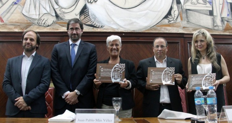 Enzo Pagani, Carlos Mas Velez, Mónica Pinto, Oscar Zoppi y Virginia Badino