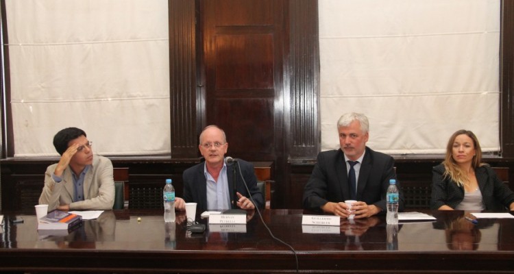 Sebastián Tedeschi, Hernán Petrelli, Guillermo Scheibler y Natalia Mortier