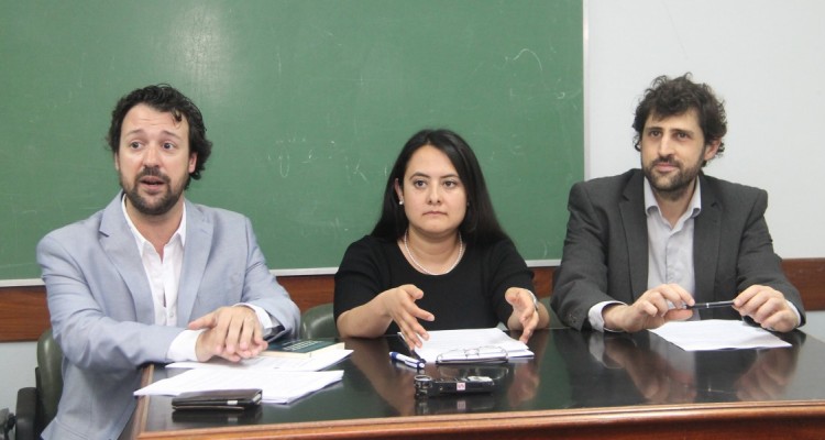 Emiliano J. Buis, Mireya Castañeda Hernández y Fernando Arlettaz