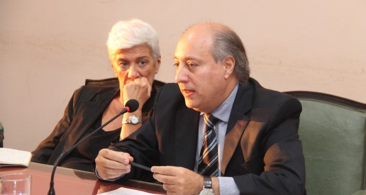 Mónica Pinto y Víctor Abramovich