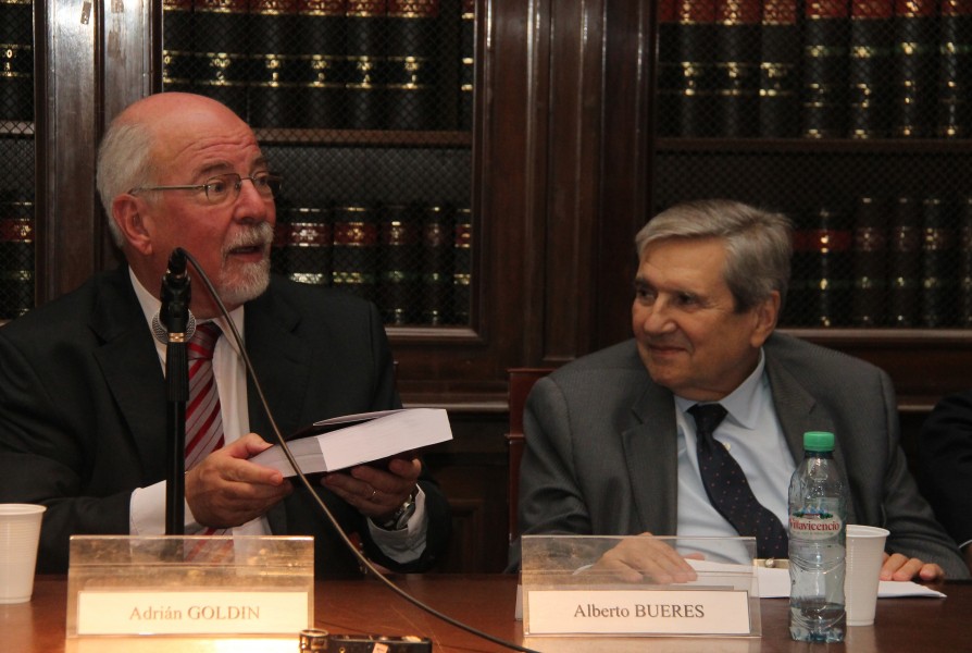 Adrián Goldin y Alberto Bueres