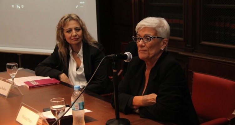 Virginia Badino y Mónica Pinto