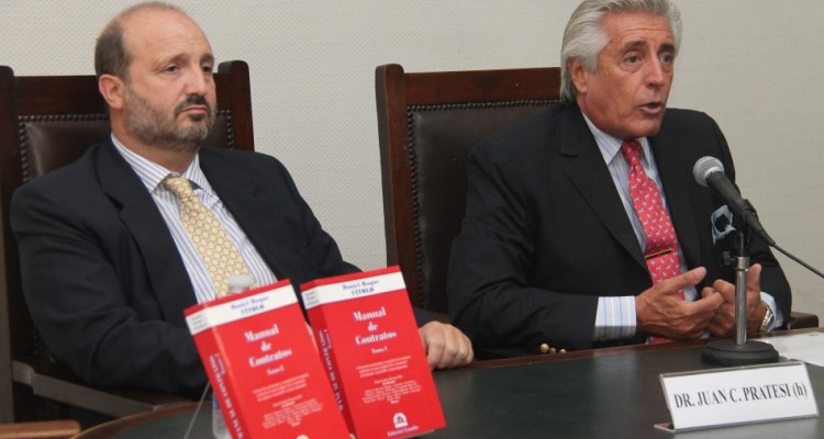 Juan Carlos Pratesi (h) y Daniel R. Vítolo