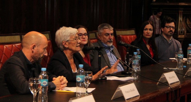 François Roudié, Mónica Pinto, Natalia Sabatini, José Kenny, Irma A. González y Pablo Toledo