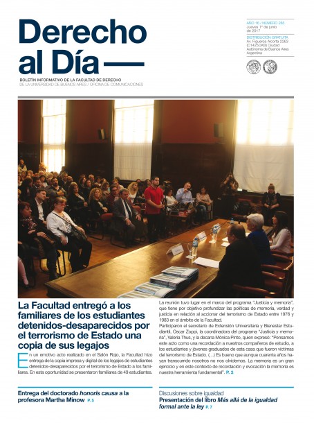 Edición Nº 285 - Tapa