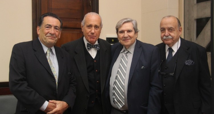 Pedro Marcos Rougés, Jorge R. Vanossi, Alberto Bueres y José Osvaldo Casás