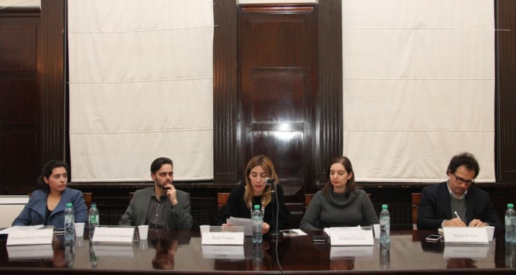 Verónica S. Souto Olmedo, Gonzalo García Steeman, Paula Vernet, Analía Cascone y Diego Solernó