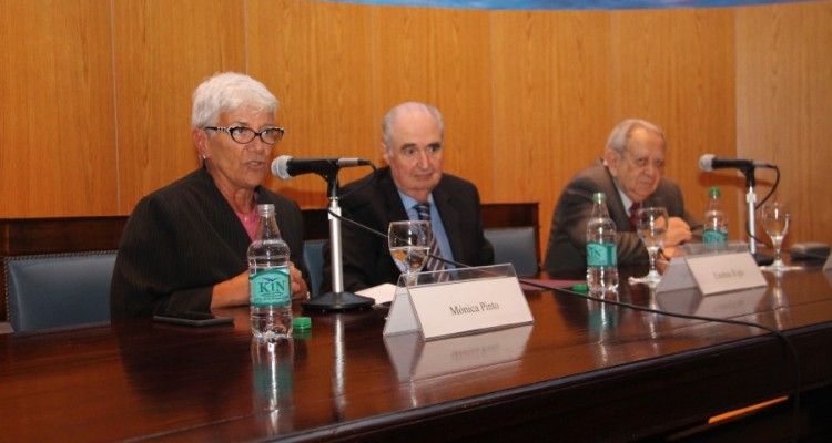 Mónica Pinto, Esteban Righi y Salvador D. Bergel