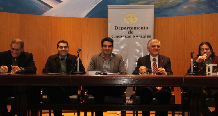 Mario Serrafero, Sebastián Sancari, Christian Cao, Jorge O. Bercholc y Ricardo Rabinovich-Berkman