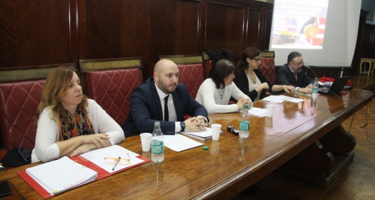 Liliana Rodríguez Fernández, Mariano Zeballos, Gabriela Mellino, María Lucila Franzosi y Horacio Schick