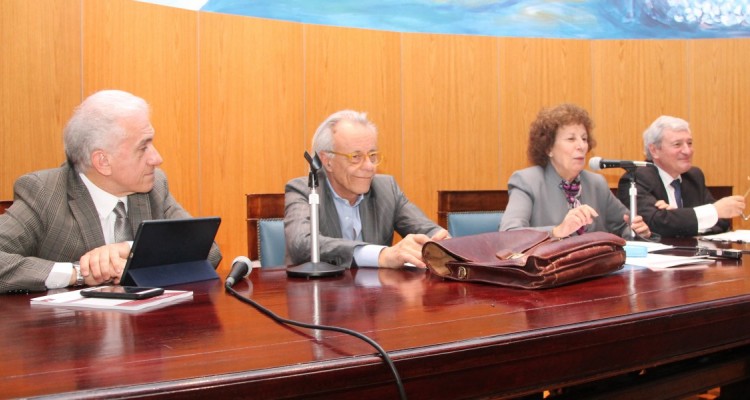 Jorge Berbere Delgado, Carlos Arianna, Lidia Hernández y Luis Ugarte