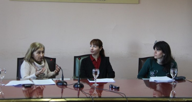 Ana María Bestard, Verónica Lescano Galardi y Luciana Scotti