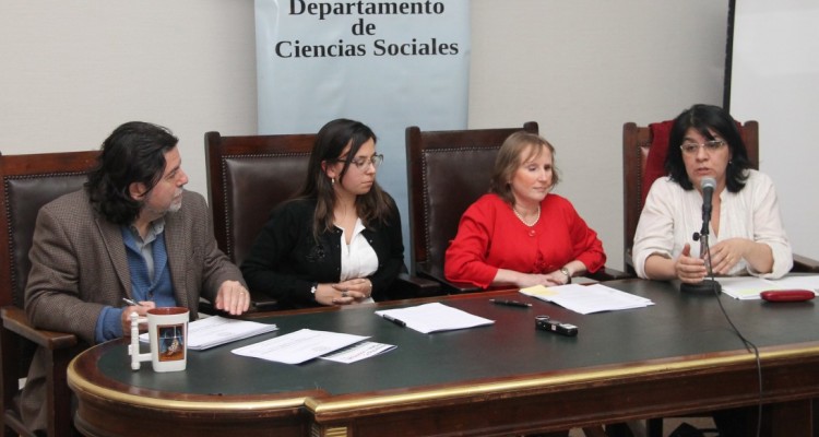 Ricardo Rabinovich-Berkman, Brenda Espiñeira, Elizabeth Silva y Natalia Stringini