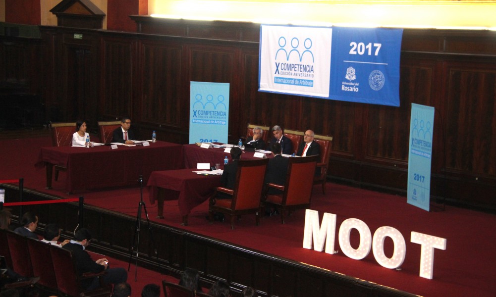 La audiencia final reunió a la Universidad Nacional de Colombia (Colombia) y a la Universidad Peruana de Ciencias Aplicadas (Perú)