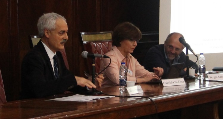 Mario Carretero, Gabriela Di Gesú y Sergio Salvatore