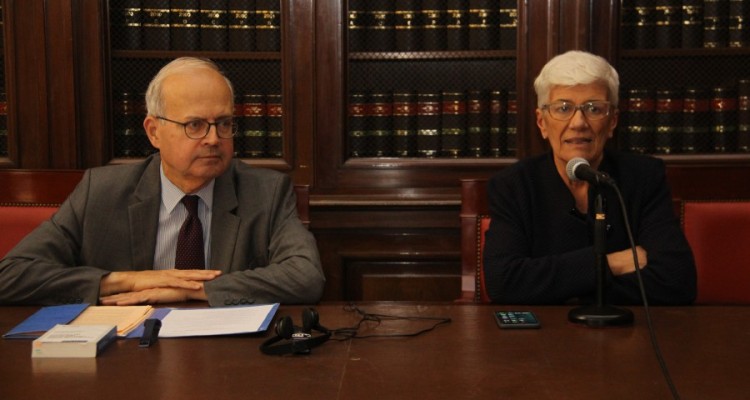 Emmanuel Decaux y Mónica Pinto