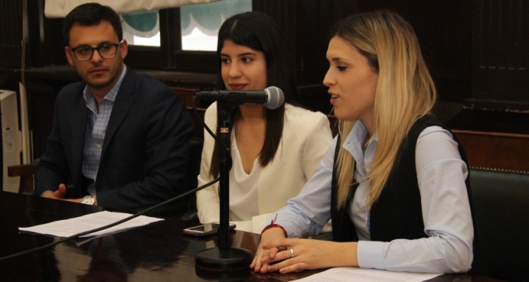 Gerónimo L. Peñalva, Antonella Stringhini y Natalia Tanno