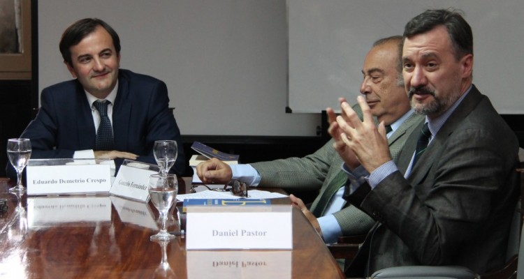 Eduardo Demetrio Crespo, Gonzalo Fernández y Daniel Pastor