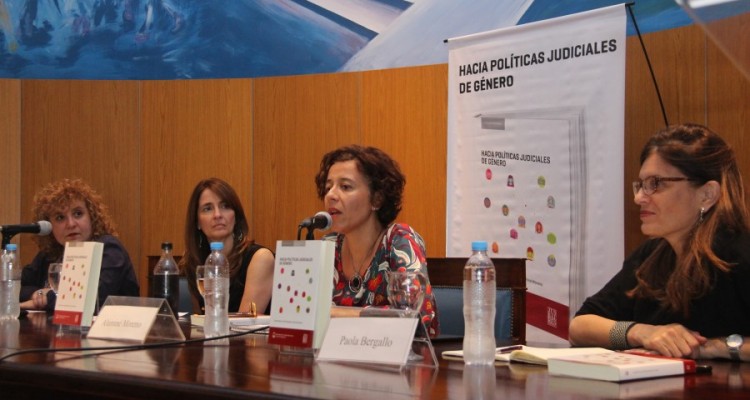 Patricia Gómez, Raquel Asensio, Aluminé Moreno y Paola Bergallo