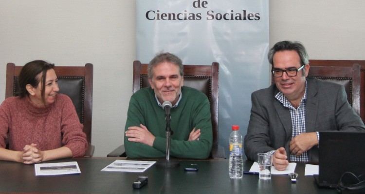 Andrea Gastron, Enrique del Percio y Roberto Esposto