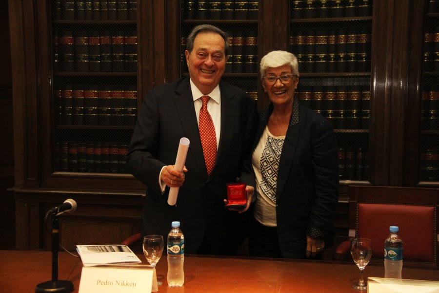 Pedro Nikken y Mónica Pinto