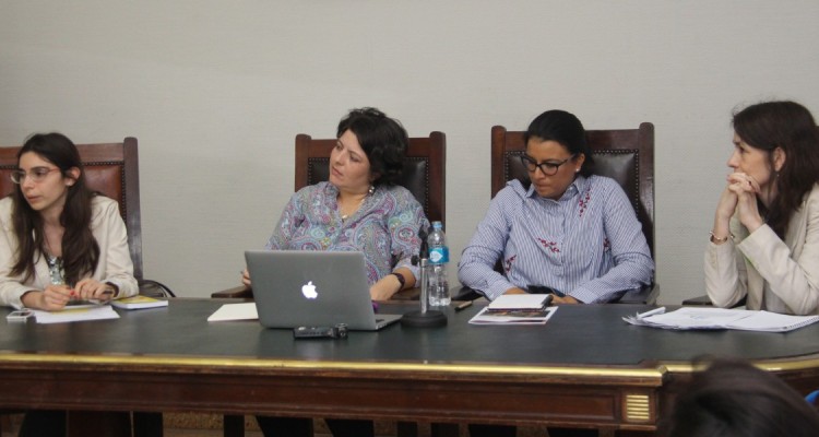 María de los Ángeles Ramallo, María Victoria Castro, Lina Fernanda Buchely Ibarra y Laura Pautassi