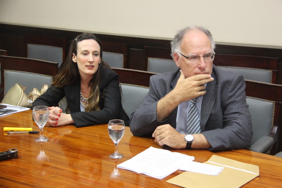 Agustina Gil Belloni y Harry Dorfman