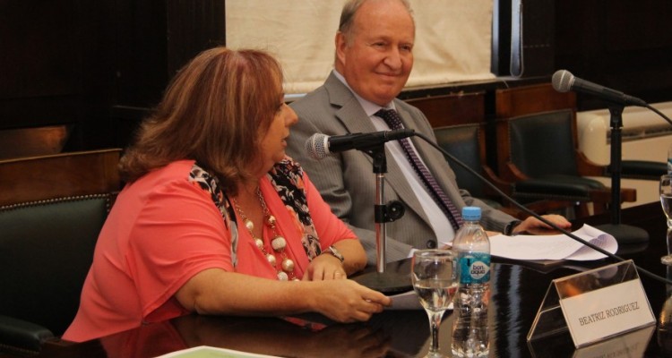 Beatriz Rodríguez y Daniel Sabsay