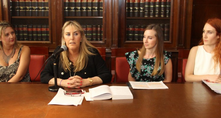 Bibiana Lourdes Blanco, Maria Raquel Hermida Leyenda, Paola Podrecca y Greta Galvaño Ter-Akopian