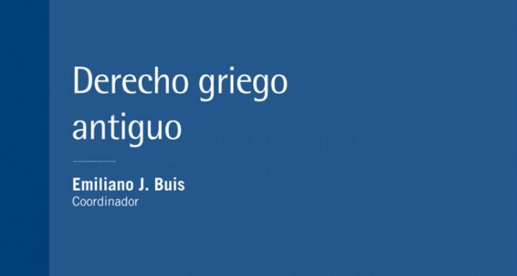 Revista Jurídica de Buenos Aires (año 42, número 94, 2017). Derecho griego antiguo