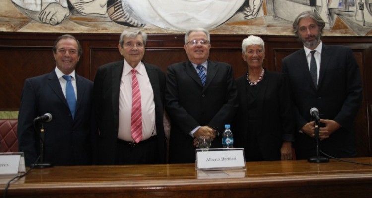 Marcelo Gebhardt, Alberto J. Bueres, Alberto Barbieri, Mónica Pinto y Juan Pablo Mas Velez