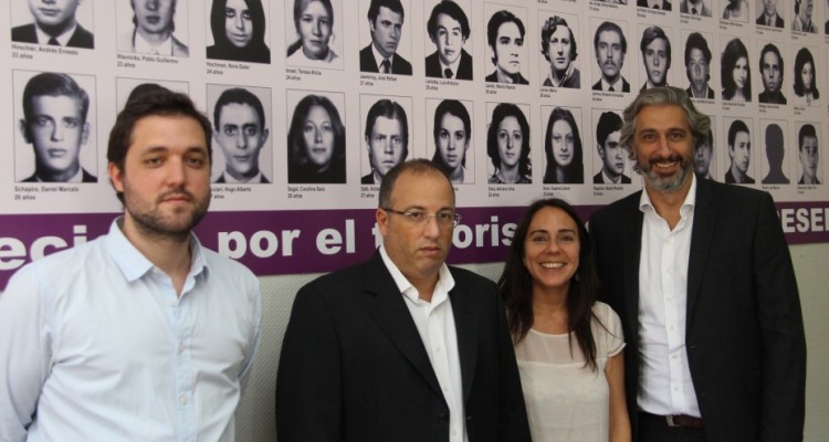 Francisco Alfonsín, Oscar Zoppi, Valeria Thus y Juan Pablo Mas Velez