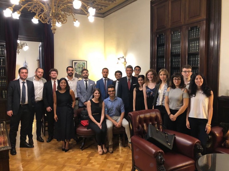 Estudiantes de la carrera de Abogacía participaron de una nueva edición del Programa de capacitación institucional (PROCAI)