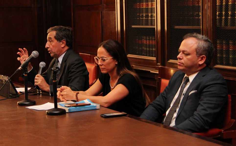 Alejandro Borda, Marcela Judith Wasserman y Juan Francisco Ortega Díaz