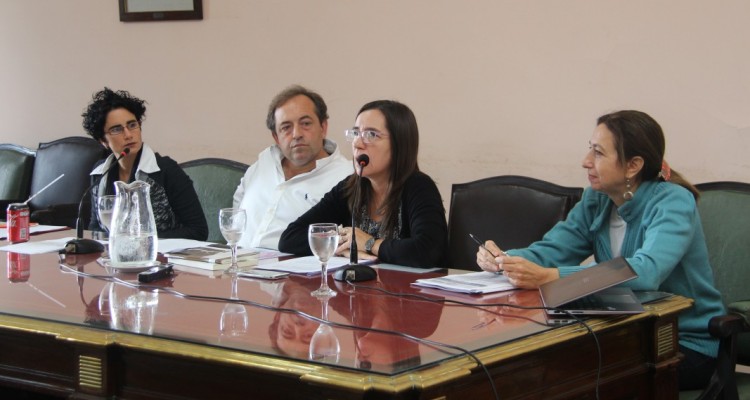 Paula Husni, Patricio Álvarez Bayón, Laura N. Lora y Andrea Gastron