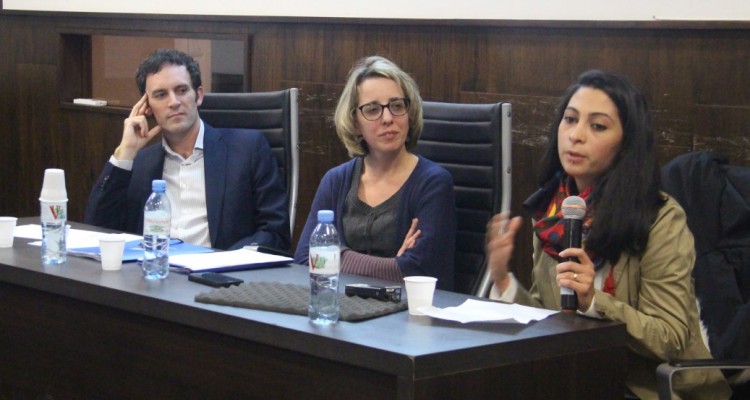 Martín Lettieri, Ana Paula Penchaszadeh y Lana